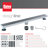 Stainless Steel Linear Shower Drain Tile-in Grate-85152736