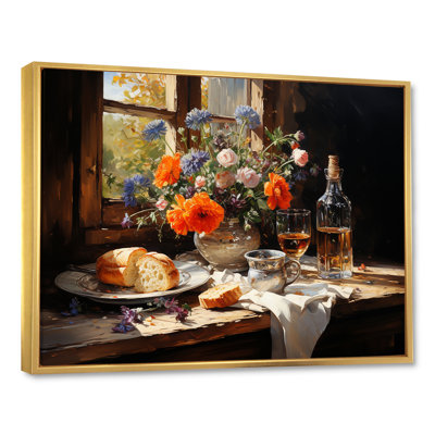 Banquet rustique en France