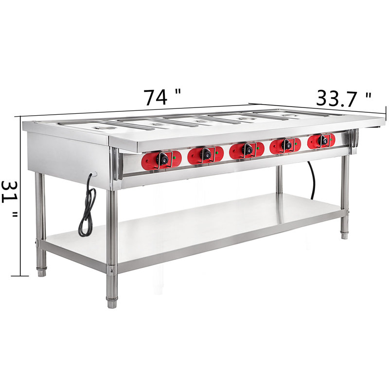Accessoire de buffet rectangulaire