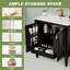 Armoire de meuble-lavabo 30 po avec lavabo en céramique-1453285088-1453285099