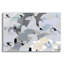Art mural en verre épique «Collage Birds 1» par Cartissi, 16 po x 12 po