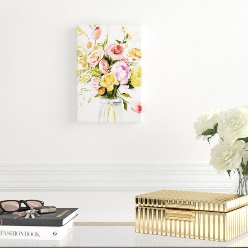 «Loose Arrangement I», reproduction d'art sur toile, H 12 po x l 8 po