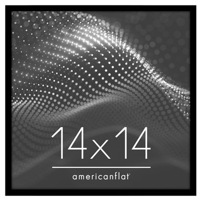 Americanflat Picture Frame - Thin Border Poster Frame with Plexiglass for Wall Display