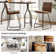 Brely Upholstered Counter Stool with Metal Frame
