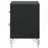 Malcolm Black 2-Drawer Nightstand Bedside Table