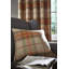 Brushed Heritage Check Eyelet Curtains-18044778-18044774