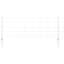 Fence with Post Segment Outdoor Barrier Garden Terrace Divider Boundary-513373205