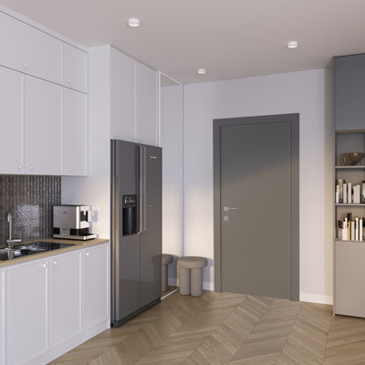 Optima Paneled Manufactured Wood Prefinished Standard Door Slab