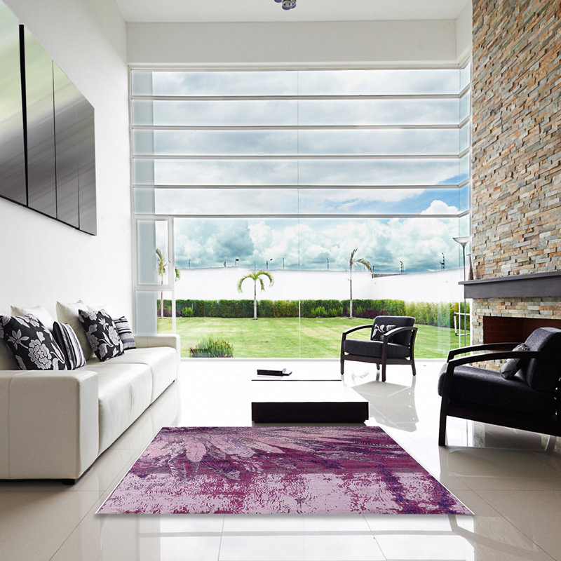 Tapis rose Hanksville, Square 7'