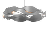 Waves 6 - Light Wagon Wheel Pendant
