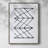 Geometric Meditation I Framed Print - Solid Wood-1360578253