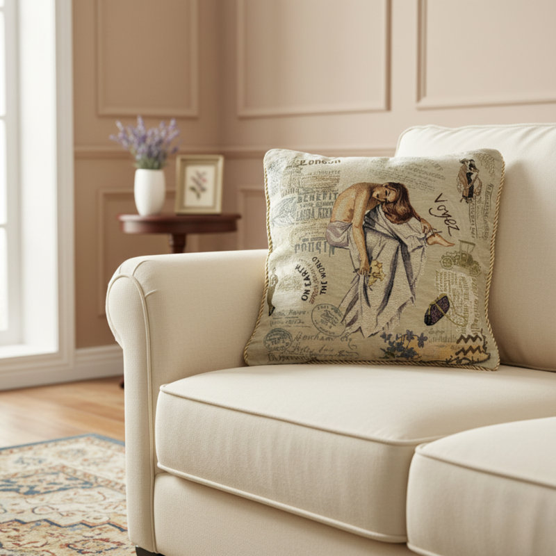 Tapestry Throw Pillow Cover
