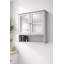 Fawna Surface Framed Mirrored Bathroom Cabinets with Mirror and 2