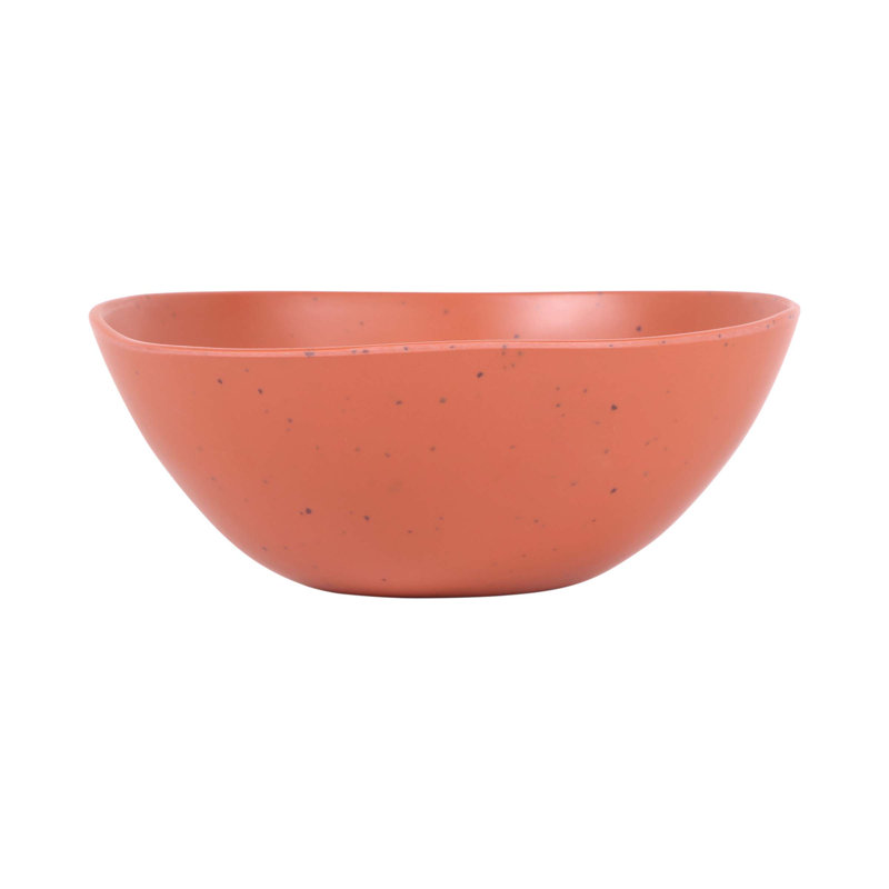 Bol à salade 35 oz zen, Terre cuite ensoleillée / moucheté
