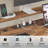 L-Shaped Computer Desk with Power Outlet-761660454