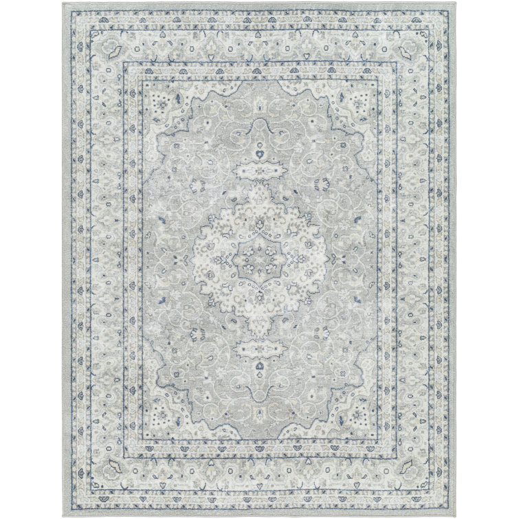 Drust Light Grey Machine Washable Area Rug