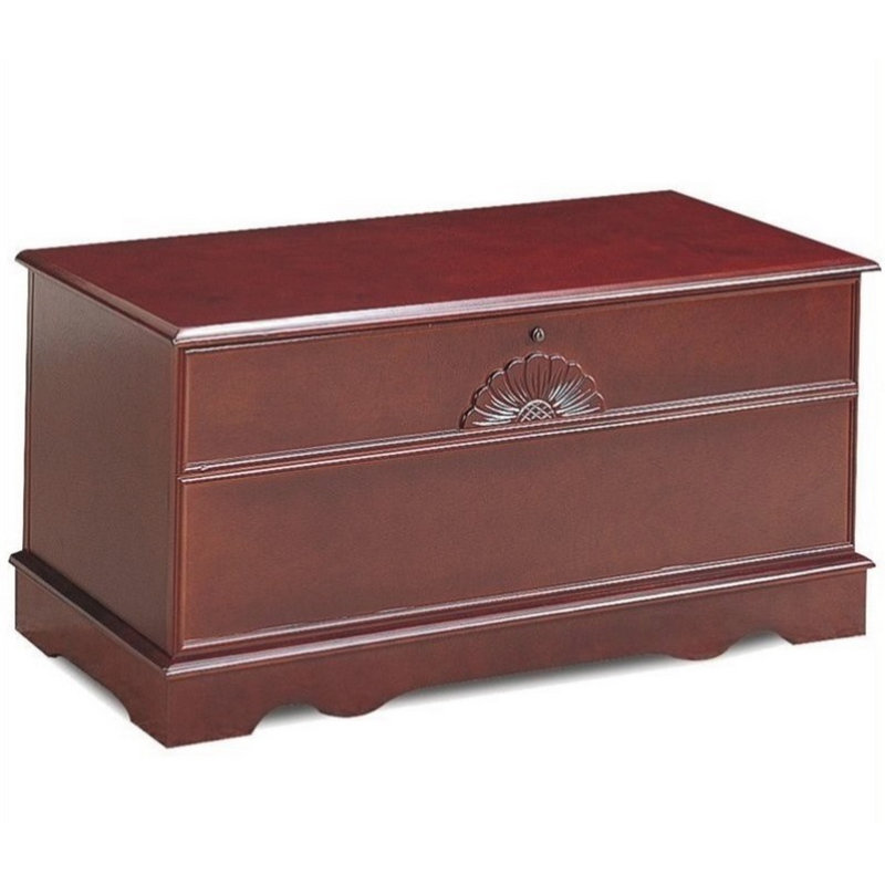 Virgie Accent Cabinet, Warm Brown