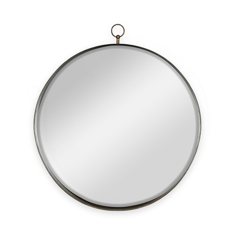 Chic And Practical Wall Mirror For Contemporary Living Spaces, 28" x 24"