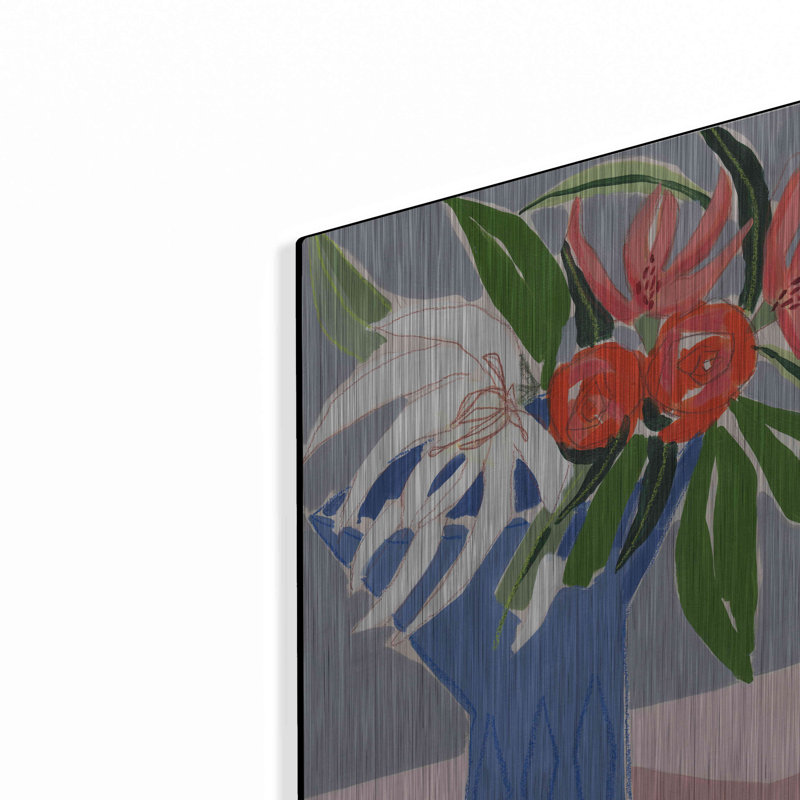 "Spring Florals 10" par Marisa Anon, H 16 po x l 12 po