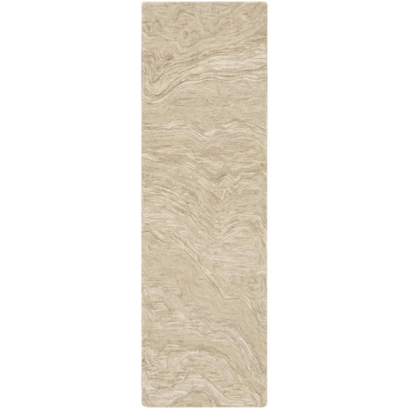 Ikora Wool Abstract Indoor Rug, Runner 2'3" x 7'6"