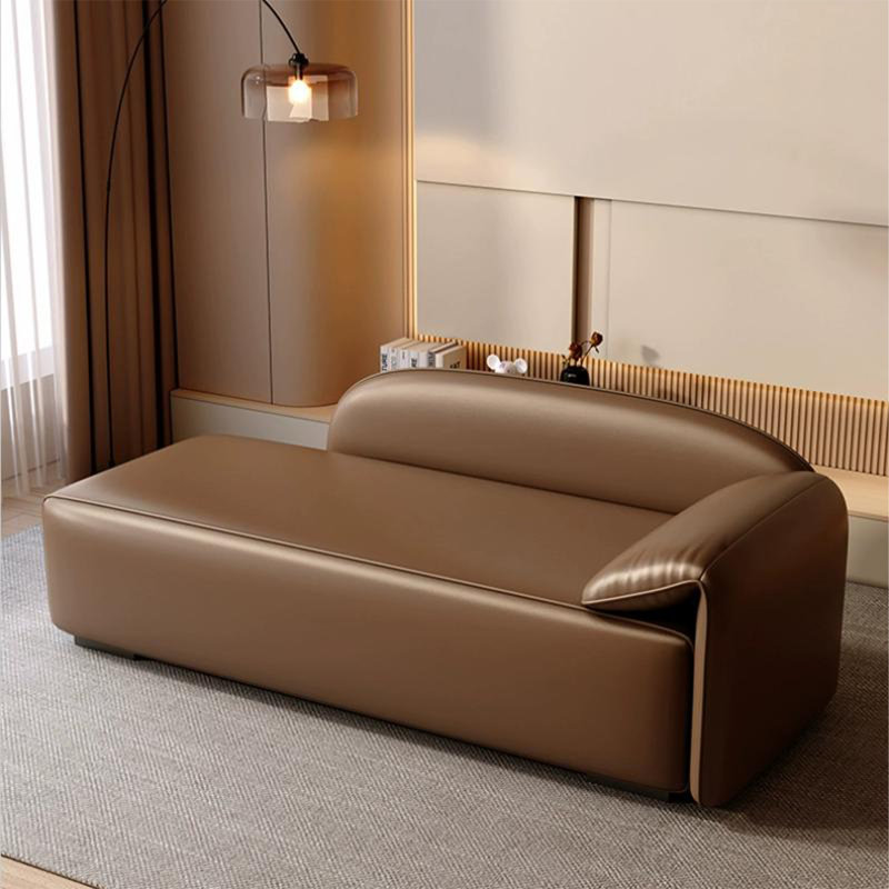 Banc avec revêtement, Brun
