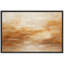 «Golden Amber Abstract Landscape», reproduction d'art sur toile encadrée-2132310064-2132310067