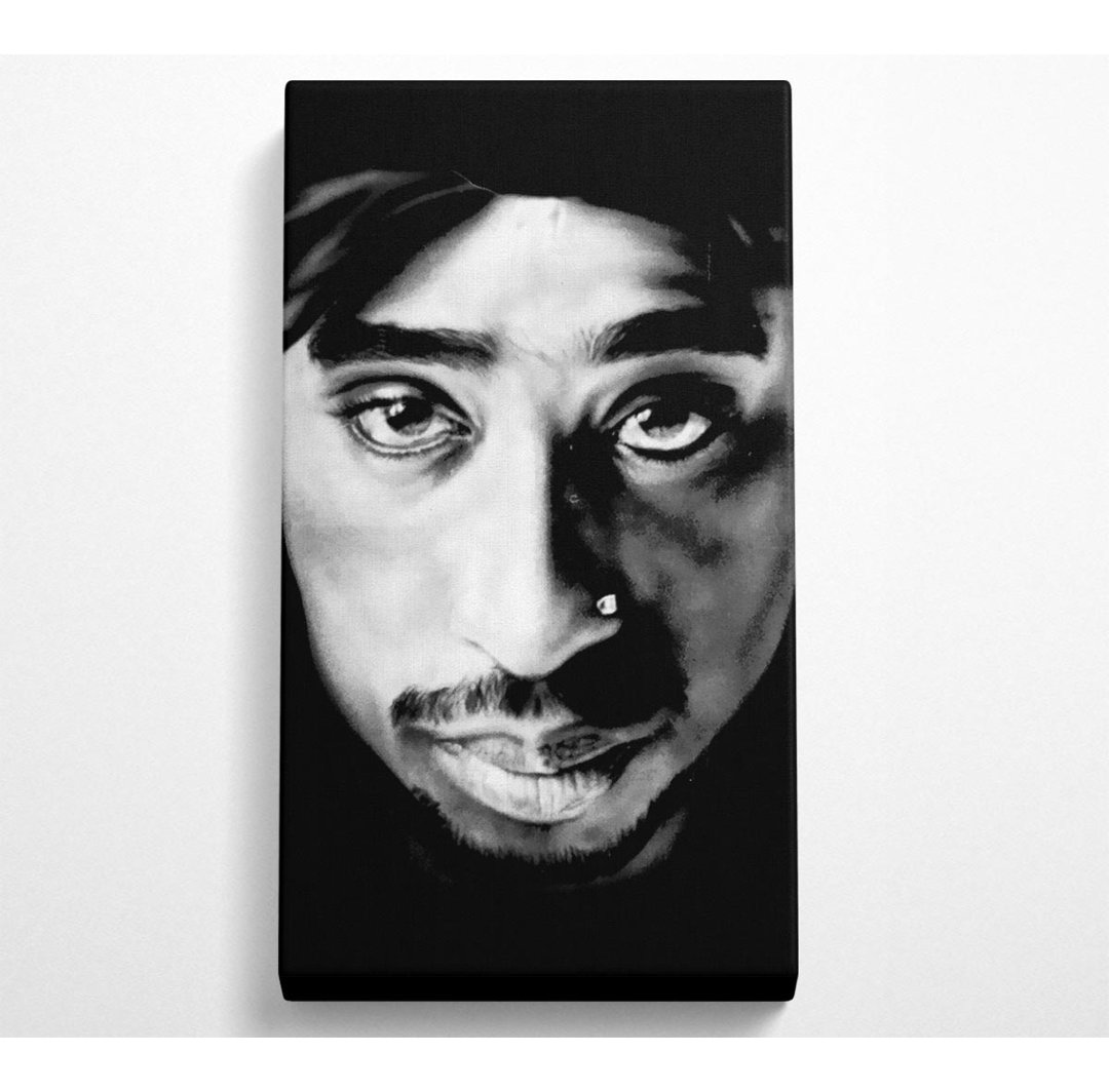 Tupac Face - Kunstdrucke auf Leinwand