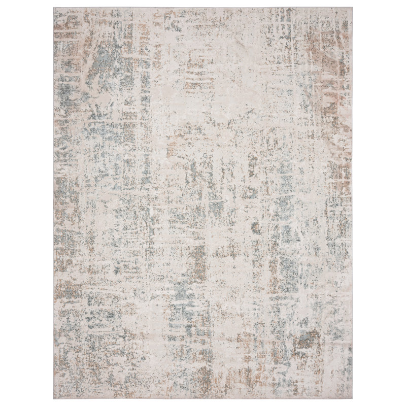 Tapis contemporain neutre neutre délavé Neutral, Tapis de couloir 2 pi 6 po x 10 pi