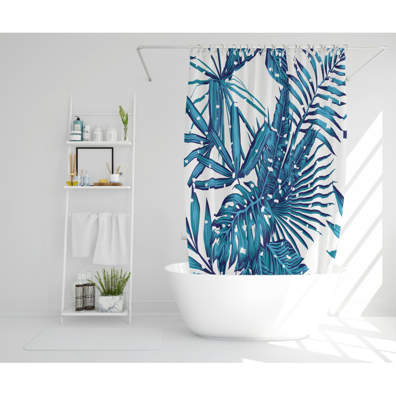 Florentia Polyester Shower Curtain Set, 177cm H x 177cm W