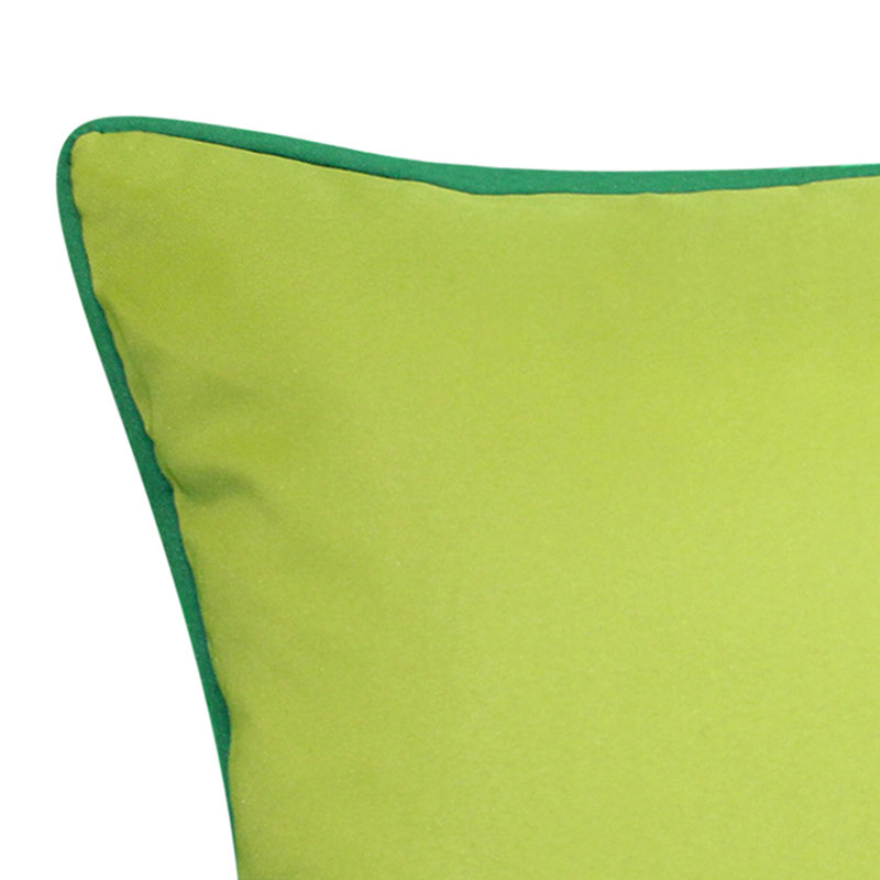 Coussin décoratif 20 po Edie @ Home, Vert