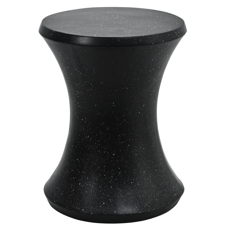 Table d'appoint Monolithe Modern, Noir