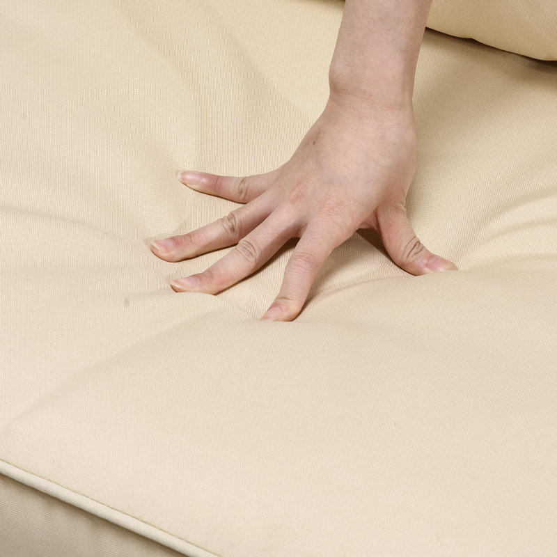 Chaise de patio avec coussins Delfinia