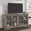 Meuble télé 63 po avec portes en verre-1024567641