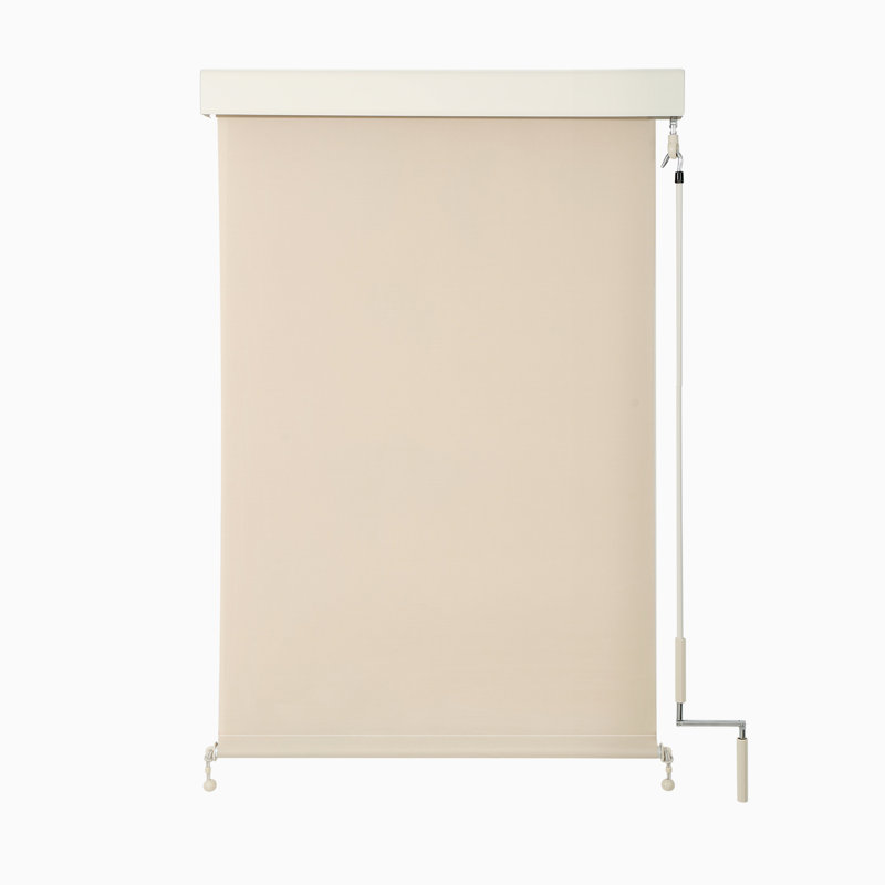 Store enroulé semi-transparent, Beige, L 60 po x L 96 po