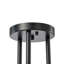 Glass Bubble Sputnik Semi Flush Chandelier -1475392958
