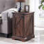End Table with Built-In Outlets