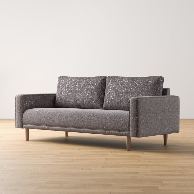 Causeuse Celal, H 35 po x l 83,5 po x P 34,5 po, Gris