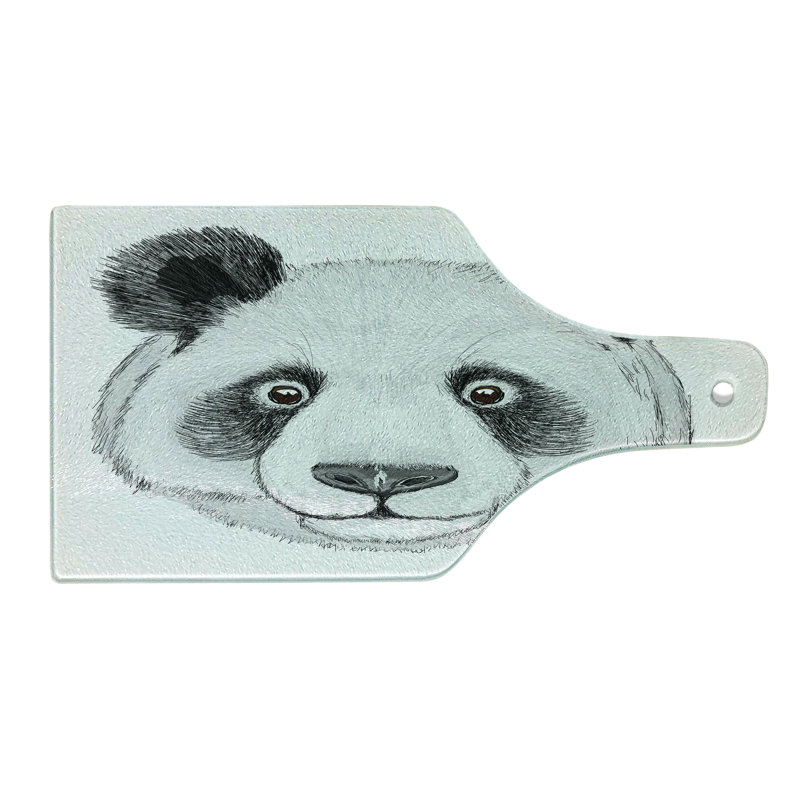 Planche à découper en verre trempé Ambesonne