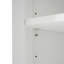 Armoire de salle de bain haute autoportante moderne avec rangement élégant avec 2 tablettes réglables, 3 tiroirs et portes en verre à fermeture en douceur-1114313540