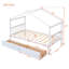 Lit maison en bois avec tiroirs, naturel-787244885-787244882