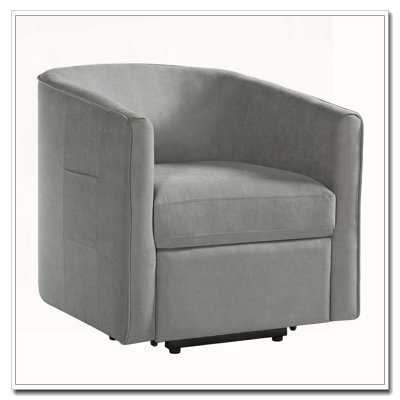 Power Lift Recliner Barrel Shape Recliner Chair