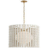 Catania 30" Hanging Shade With Cream Braided Rope