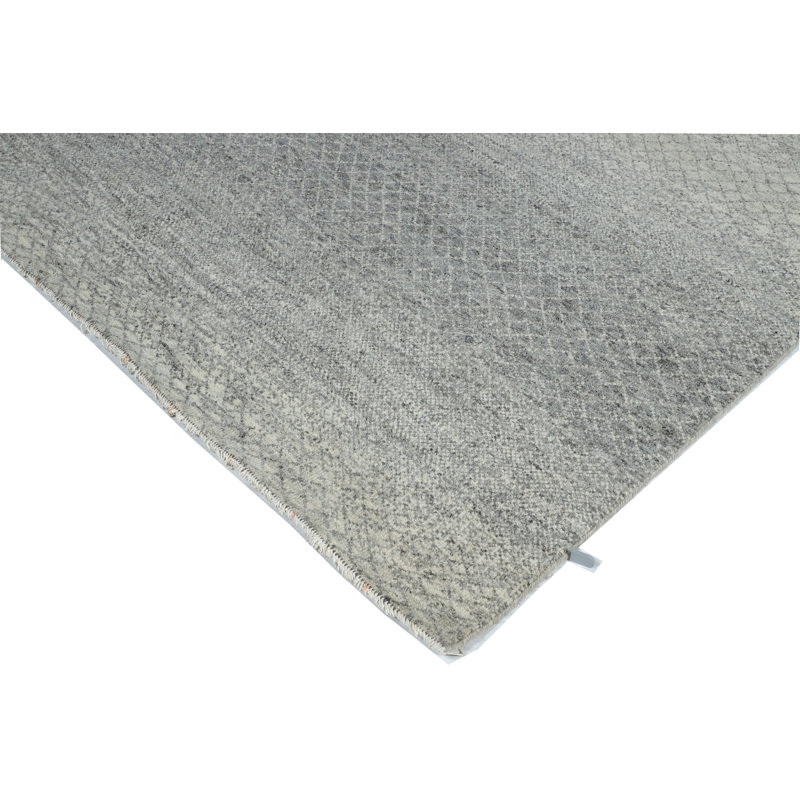 South Sea Wool Geometric Area Rug, Rectangle 10' x 14'