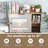 Irinela 29" H x 37" W Desk Hutch-1159810959