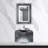 Aubin 32'' Single Bathroom Vanity with Glass Top