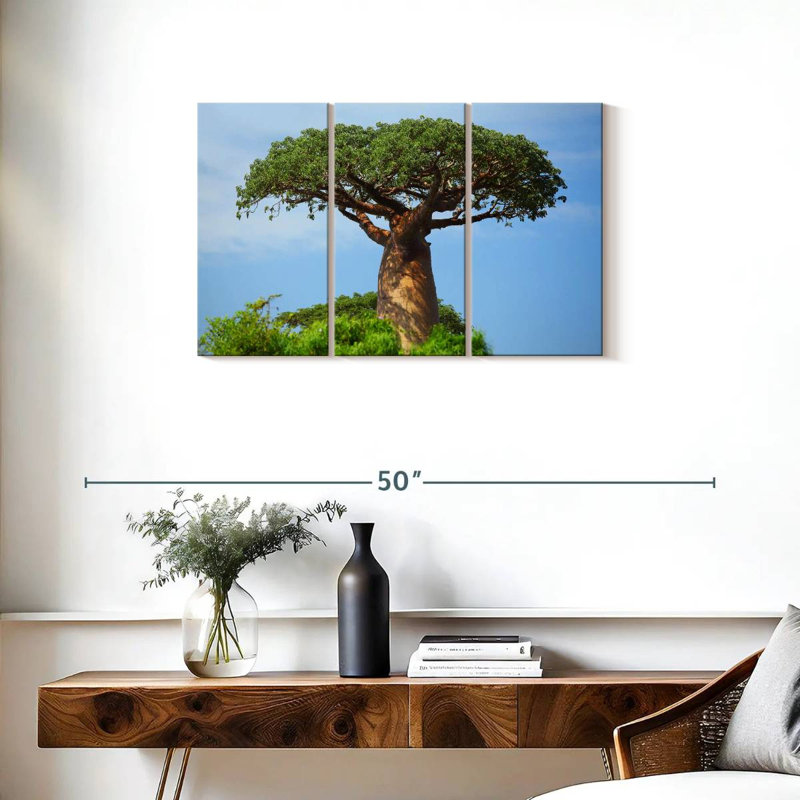 African Baobab, 20" H x 33" W