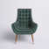 Cassie 34" Wide Tufted Polyester Lounge Chair