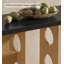 Console en bois massif Wabi Sabi
