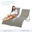 165cm Long Sun Lounger