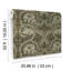 African Marigold Black Floral Wallpaper-1698631476